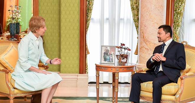 皇太子接见大使 马来西亚诗华日报新闻网