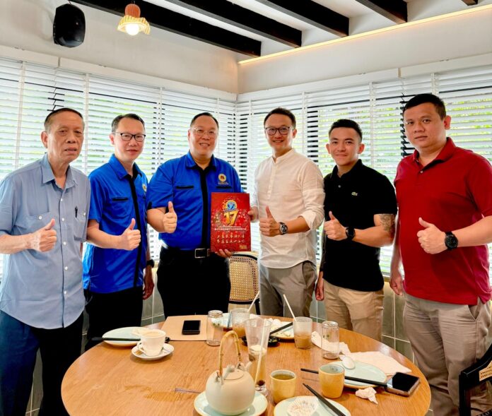 沙巴颜氏公会拜会颜家福 深谈族群发展与文化传承